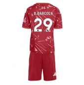 Otroški Liverpool Bradley Barcola #29 Replika nogometni dresi kompleti Domači 2026-27 Kratek Rokav (+ hlače)