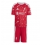 Otroški Liverpool Florian Wirtz #7 Replika nogometni dresi kompleti Domači 2026-27 Kratek Rokav (+ hlače)