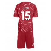 Otroški Liverpool Giovanni Leoni #15 Replika nogometni dresi kompleti Domači 2026-27 Kratek Rokav (+ hlače)