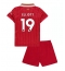 Otroški Liverpool Harvey Elliott #19 Replika nogometni dresi kompleti Domači 2024-25 Kratek Rokav (+ hlače)