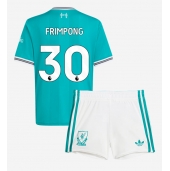 Otroški Liverpool Jeremie Frimpong #30 Replika nogometni dresi kompleti Tretji 2025-26 Kratek Rokav (+ hlače)