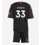 Otroški Liverpool Ronald Araujo #33 Replika nogometni dresi kompleti Tretji 2026-27 Kratek Rokav (+ hlače)