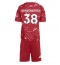 Otroški Liverpool Ryan Gravenberch #38 Replika nogometni dresi kompleti Domači 2026-27 Kratek Rokav (+ hlače)