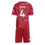 Otroški Liverpool Virgil van Dijk #4 Replika nogometni dresi kompleti Domači 2026-27 Kratek Rokav (+ hlače)