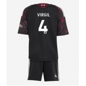 Otroški Liverpool Virgil van Dijk #4 Replika nogometni dresi kompleti Tretji 2026-27 Kratek Rokav (+ hlače)