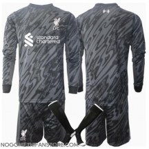 Otroški Liverpool Vratar Replika nogometni dresi kompleti Domači 2024-25 Dolgi Rokav (+ hlače)
