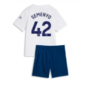Otroški Manchester City Antoine Semenyo #42 Replika nogometni dresi kompleti Tretji 2026-27 Kratek Rokav (+ hlače)