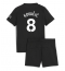 Otroški Manchester City Mateo Kovacic #8 Replika nogometni dresi kompleti Gostujoči 2025-26 Kratek Rokav (+ hlače)
