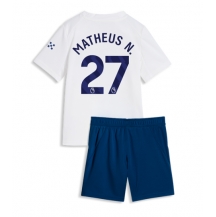 Otroški Manchester City Matheus Nunes #27 Replika nogometni dresi kompleti Tretji 2026-27 Kratek Rokav (+ hlače)