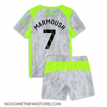 Otroški Manchester City Omar Marmoush #7 Replika nogometni dresi kompleti Tretji 2025-26 Kratek Rokav (+ hlače)