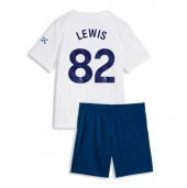 Otroški Manchester City Rico Lewis #82 Replika nogometni dresi kompleti Tretji 2026-27 Kratek Rokav (+ hlače)