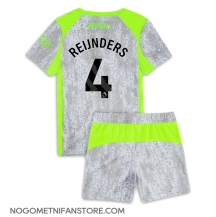 Otroški Manchester City Tijjani Reijnders #4 Replika nogometni dresi kompleti Tretji 2025-26 Kratek Rokav (+ hlače)