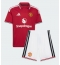 Otroški Manchester United Kobbie Mainoo #37 Replika nogometni dresi kompleti Domači 2026-27 Kratek Rokav (+ hlače)