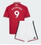 Otroški Manchester United Marcus Rashford #9 Replika nogometni dresi kompleti Domači 2026-27 Kratek Rokav (+ hlače)