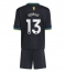 Otroški Manchester United Patrick Dorgu #13 Replika nogometni dresi kompleti Tretji 2025-26 Kratek Rokav (+ hlače)