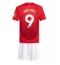 Otroški Manchester United Rasmus Hojlund #9 Replika nogometni dresi kompleti Domači 2024-25 Kratek Rokav (+ hlače)