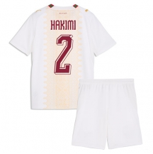 Otroški Maroko Achraf Hakimi #2 Replika nogometni dresi kompleti Gostujoči SP 2026 Kratek Rokav (+ hlače)