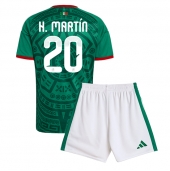 Otroški Mehika Henry Martin #20 Replika nogometni dresi kompleti Domači SP 2026 Kratek Rokav (+ hlače)