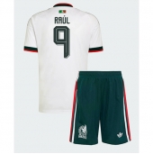 Otroški Mehika Raul Jimenez #9 Replika nogometni dresi kompleti Gostujoči SP 2026 Kratek Rokav (+ hlače)