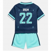 Otroški Nemčija David Raum #22 Replika nogometni dresi kompleti Gostujoči SP 2026 Kratek Rokav (+ hlače)