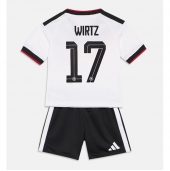 Otroški Nemčija Florian Wirtz #17 Replika nogometni dresi kompleti Domači SP 2026 Kratek Rokav (+ hlače)