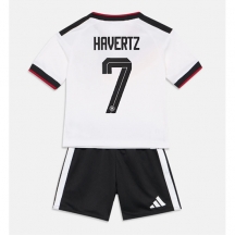 Otroški Nemčija Kai Havertz #7 Replika nogometni dresi kompleti Domači SP 2026 Kratek Rokav (+ hlače)