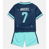Otroški Nemčija Kai Havertz #7 Replika nogometni dresi kompleti Gostujoči SP 2026 Kratek Rokav (+ hlače)