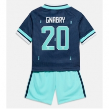 Otroški Nemčija Serge Gnabry #20 Replika nogometni dresi kompleti Gostujoči SP 2026 Kratek Rokav (+ hlače)
