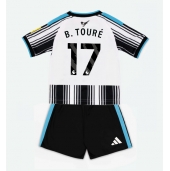 Otroški Newcastle United Bazoumana Toure #17 Replika nogometni dresi kompleti Domači 2026-27 Kratek Rokav (+ hlače)