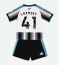 Otroški Newcastle United Jacob Ramsey #41 Replika nogometni dresi kompleti Domači 2026-27 Kratek Rokav (+ hlače)