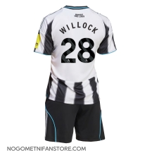 Otroški Newcastle United Joe Willock #28 Replika nogometni dresi kompleti Domači 2025-26 Kratek Rokav (+ hlače)