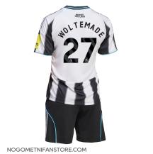 Otroški Newcastle United Nick Woltemade #27 Replika nogometni dresi kompleti Domači 2025-26 Kratek Rokav (+ hlače)