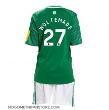 Otroški Newcastle United Nick Woltemade #27 Replika nogometni dresi kompleti Gostujoči 2025-26 Kratek Rokav (+ hlače)