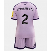 Otroški Newcastle United Tino Livramento #2 Replika nogometni dresi kompleti Tretji 2026-27 Kratek Rokav (+ hlače)