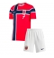 Otroški Norveška Alexander Sorloth #7 Replika nogometni dresi kompleti Domači SP 2026 Kratek Rokav (+ hlače)