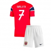 Otroški Norveška Alexander Sorloth #7 Replika nogometni dresi kompleti Domači SP 2026 Kratek Rokav (+ hlače)