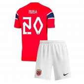 Otroški Norveška Antonio Nusa #20 Replika nogometni dresi kompleti Domači SP 2026 Kratek Rokav (+ hlače)