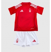 Otroški Nottingham Forest Replika nogometni dresi kompleti Domači 2024-25 Kratek Rokav (+ hlače)