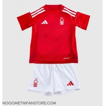 Otroški Nottingham Forest Replika nogometni dresi kompleti Domači 2024-25 Kratek Rokav (+ hlače)