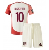 Otroški Olympique Lyonnais Alexandre Lacazette #10 Replika nogometni dresi kompleti Tretji 2024-25 Kratek Rokav (+ hlače)
