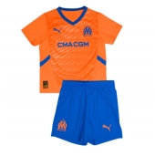Otroški Olympique de Marseille Replika nogometni dresi kompleti Tretji 2024-25 Kratek Rokav (+ hlače)
