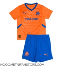 Otroški Olympique de Marseille Replika nogometni dresi kompleti Tretji 2024-25 Kratek Rokav (+ hlače)