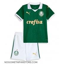 Otroški Palmeiras Replika nogometni dresi kompleti Domači 2024-25 Kratek Rokav (+ hlače)