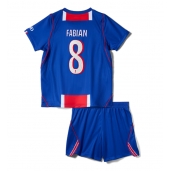 Otroški Paris Saint-Germain Fabian Ruiz #8 Replika nogometni dresi kompleti Domači 2026-27 Kratek Rokav (+ hlače)