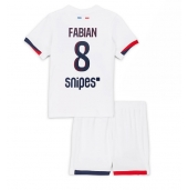 Otroški Paris Saint-Germain Fabian Ruiz #8 Replika nogometni dresi kompleti Gostujoči 2025-26 Kratek Rokav (+ hlače)