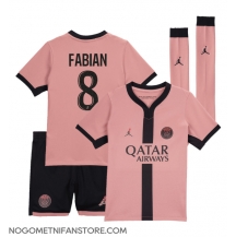 Otroški Paris Saint-Germain Fabian Ruiz #8 Replika nogometni dresi kompleti Tretji 2024-25 Kratek Rokav (+ hlače)