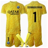 Otroški Paris Saint-Germain Gianluigi Donnarumma #1 Vratar Replika nogometni dresi kompleti Tretji 2024-25 Kratek Rokav (+ hlače)