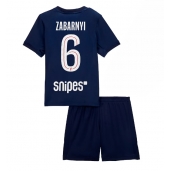 Otroški Paris Saint-Germain Illia Zabarnyi #6 Replika nogometni dresi kompleti Domači 2025-26 Kratek Rokav (+ hlače)