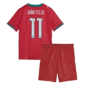 Otroški Portugalska Joao Felix #11 Replika nogometni dresi kompleti Domači SP 2026 Kratek Rokav (+ hlače)