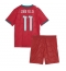 Otroški Portugalska Joao Felix #11 Replika nogometni dresi kompleti Domači SP 2026 Kratek Rokav (+ hlače)